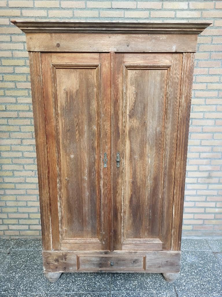 Kast, Huis en Inrichting, Kasten | Kledingkasten, Ophalen, 100 tot 150 cm, Oud grenen, 25 tot 50 cm