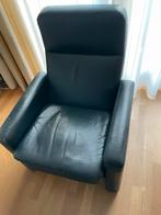 Leren stoel / fauteuil, Ophalen, Zo goed als nieuw, 50 tot 75 cm