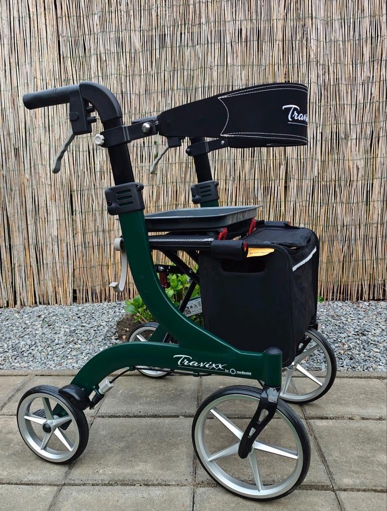 Nieuwe Travixx DeLuxe lichtgewicht rollator, Diversen, Rollators, Ophalen of Verzenden, Opvouwbaar, Nieuw