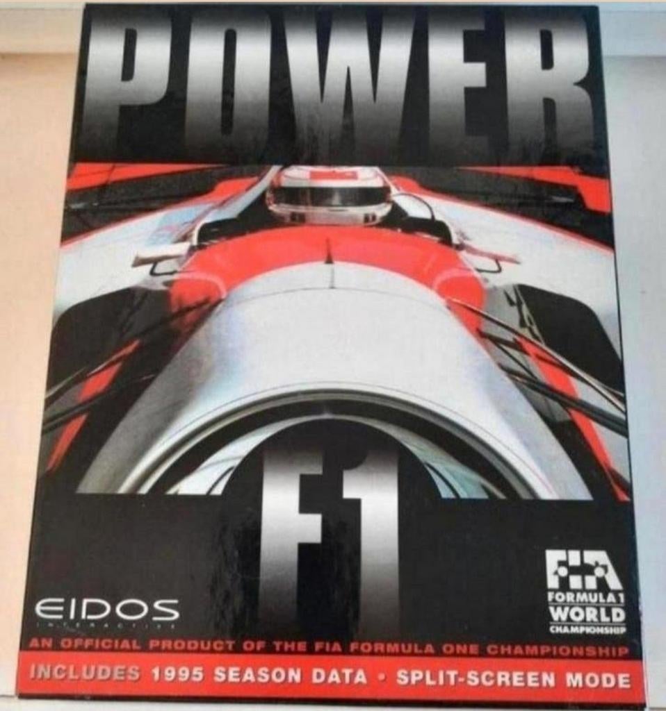 Power F1 PC Big Box Eidos 1995, 1 speler, Racen en Vliegen, Ophalen of Verzenden, Zo goed als nieuw