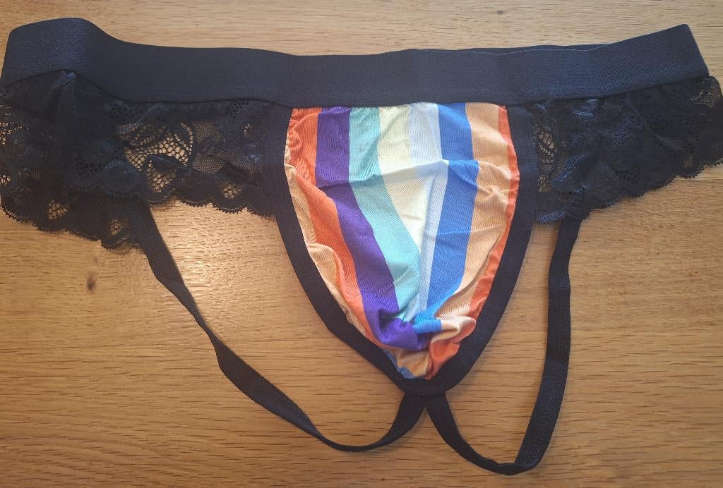 sexy heren jockstrap maat M, Kleding | Heren, Ondergoed, Verzenden, Zwart, Overige typen