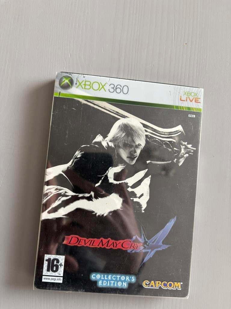 Devil May Cry 4 - Steelbook Collector’s Edition (XBOX 360), Avontuur en Actie, 1 speler, Ophalen of Verzenden, Zo goed als nieuw