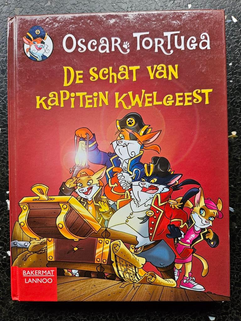Oscar Tortuga: De schat van kapitein Kwelgeest, Ophalen of Verzenden, Zo goed als nieuw, Fictie algemeen