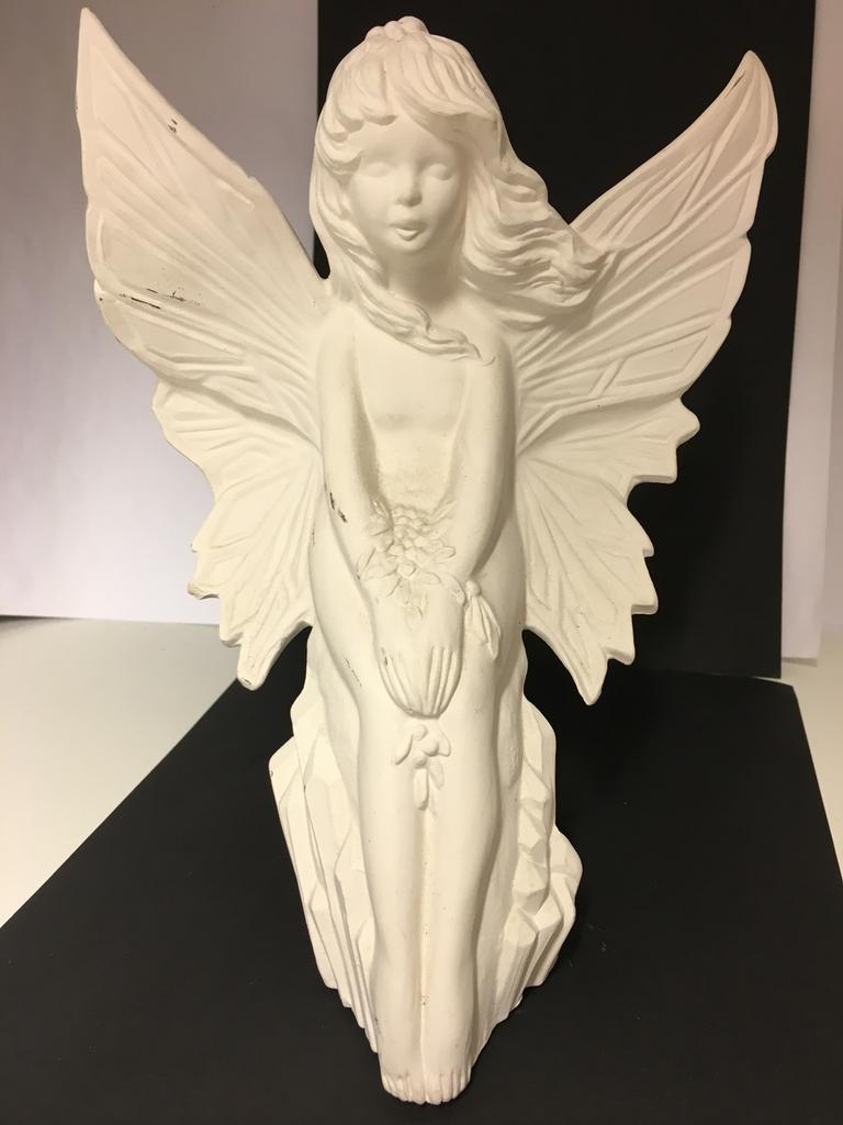 Beeld van een Witte Engel, Ophalen of Verzenden, Fantasy