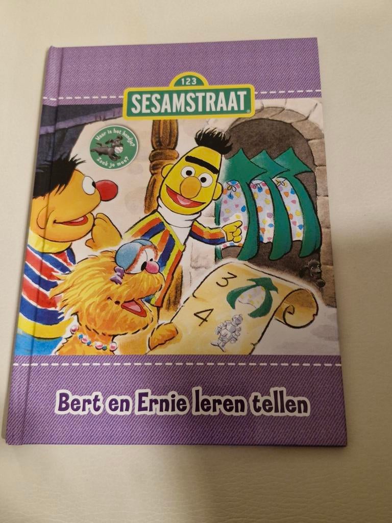 Sesamstraat: Bert en Ernie leren tellen, Boeken, Ophalen of Verzenden