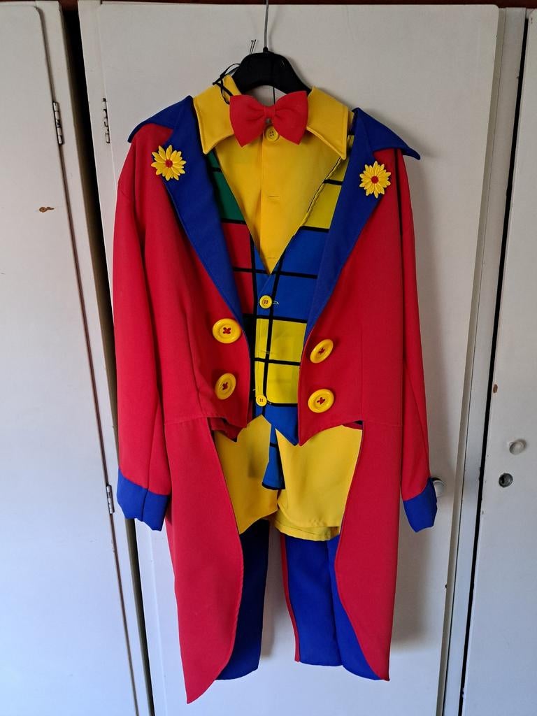 Clownspak compleet, Hobby en Vrije tijd, Ophalen of Verzenden, Zo goed als nieuw
