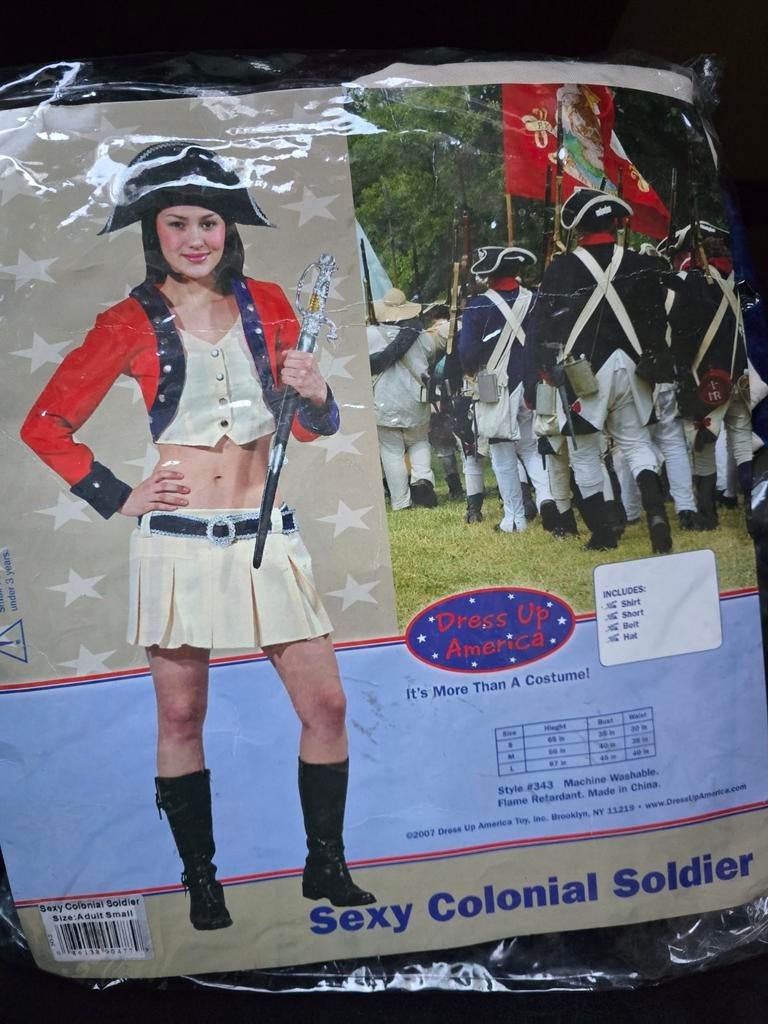 Nieuw! American girl maat S, Kleding | Dames, Carnavalskleding en Feestkleding, Ophalen of Verzenden, Nieuw, Carnaval