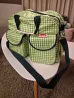 Vrolijke Kitsch Kitchen Luiertas - Groen Geruit, Ophalen of Verzenden, Gebruikt, Schoudertas