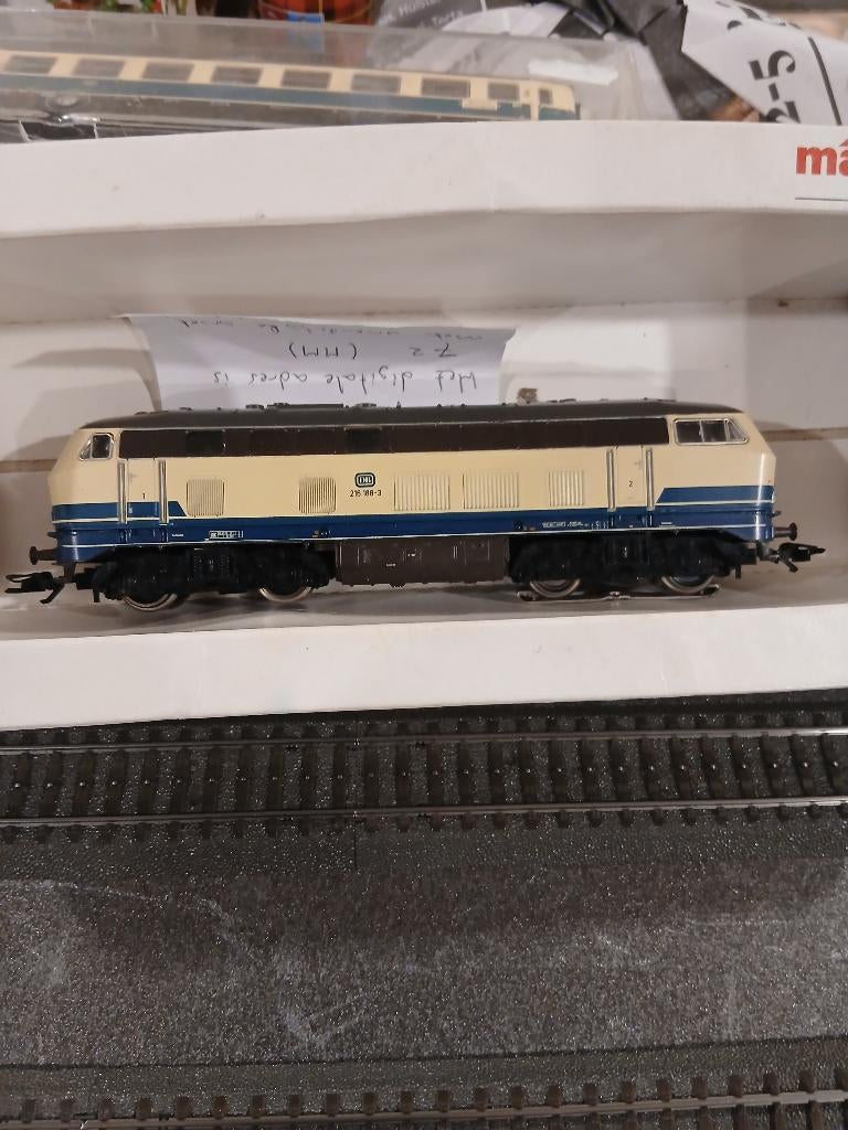 mooie digitale br216 marklin, Wisselstroom, Gebruikt, Locomotief, Ophalen of Verzenden