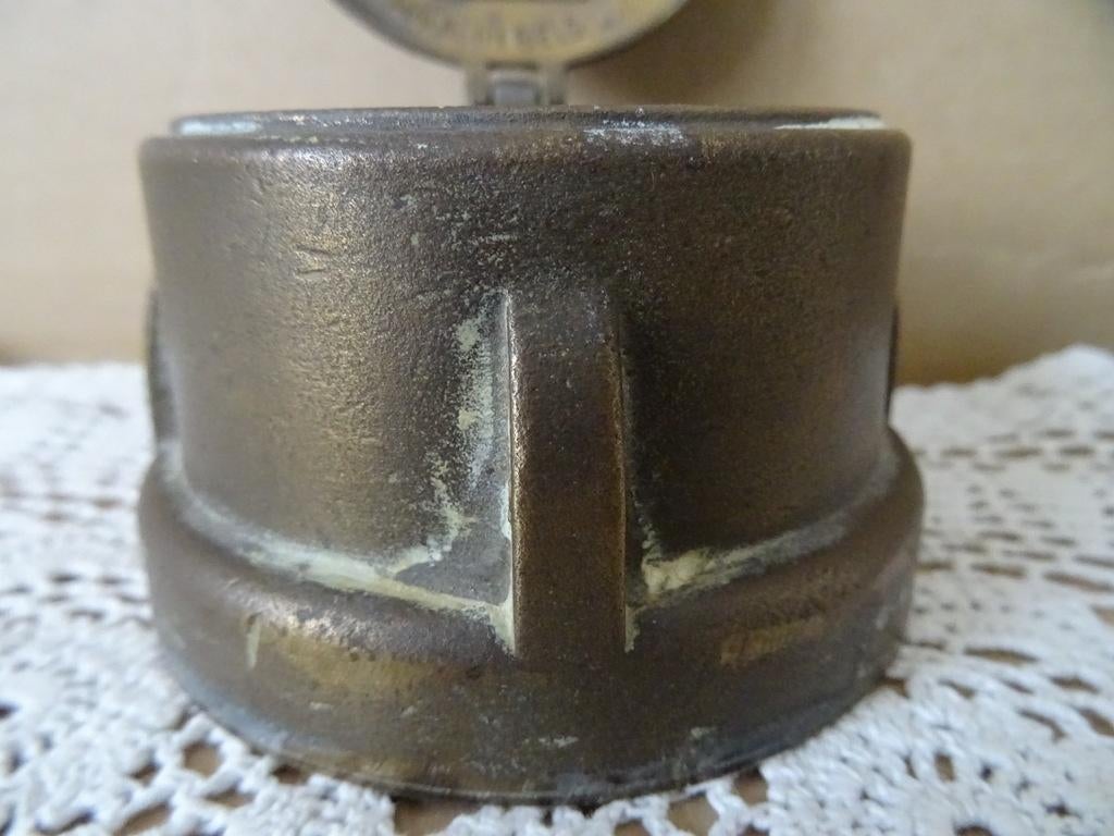 Vintage messing kistje doosje Contigea made in belgium 1967, Antiek en Kunst, Ophalen of Verzenden