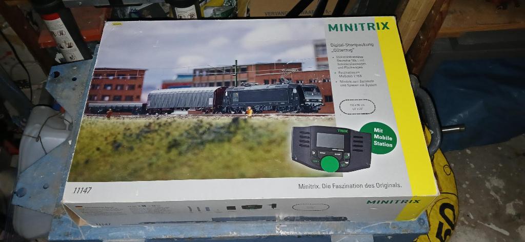 2 digitale startsets minitrix, Gelijkstroom, Trix, Ophalen of Verzenden, Gebruikt