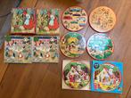 7 houten puzzels simplex egel jaren 50 60 mid century, Ophalen of Verzenden
