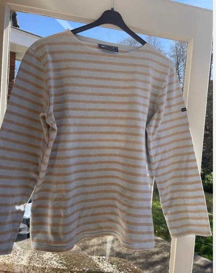 Saint James leuk vintage Bretons shirt katoen mt S (M), Maat 36 (S), Gedragen, Saint James, Verzenden