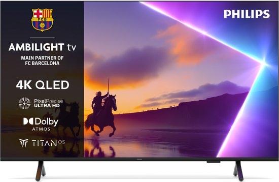 Philips Ambilight 4K QLED TV 55 inch, Audio, Tv en Foto, Televisies, Ophalen, Philips, QLED, 50 Hz