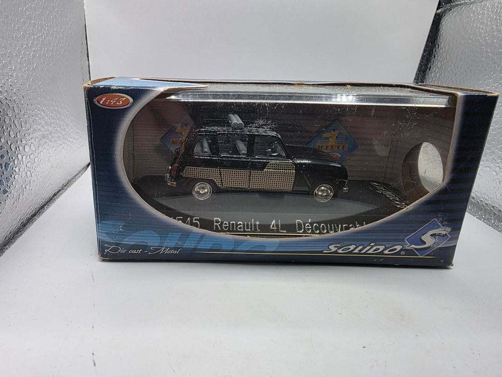 4545 Renault 4l decouvrable, Hobby en Vrije tijd, Modelauto's | 1:43, Ophalen of Verzenden, Zo goed als nieuw, Auto, Solido