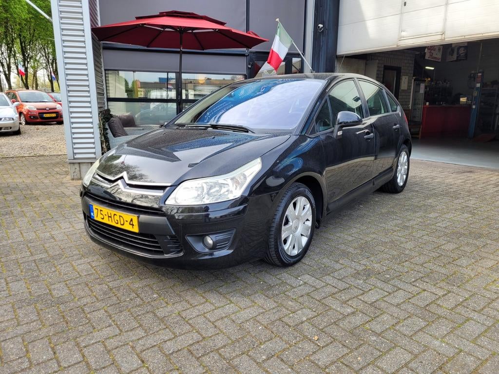 Citroën C4 1.6 VTI Berline Image 2008 Zwart apk nieuw, Voorwielaandrijving, 1550 kg, Zwart, 4 cilinders