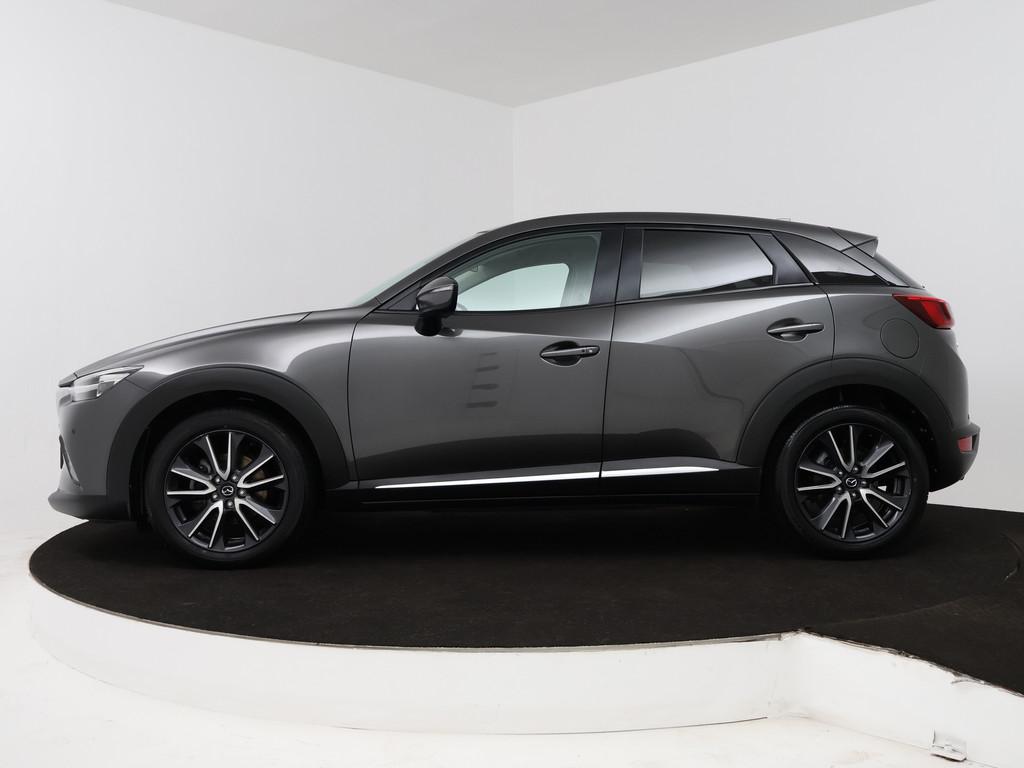 Mazda CX-3 2.0 SkyActiv-G 120 SkyLease GT | Trekhaak | Camer, Auto's, Mazda, 4 cilinders, Leder en Stof, Origineel Nederlands