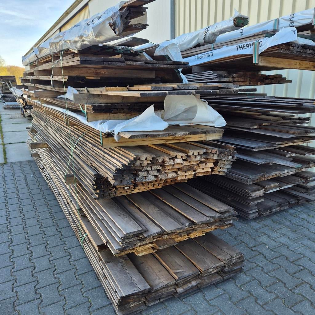 Thermo Vuren, Ayous en Fraké Hout - Diverse Partijen, Ophalen, Minder dan 25 mm, Nieuw, Plank