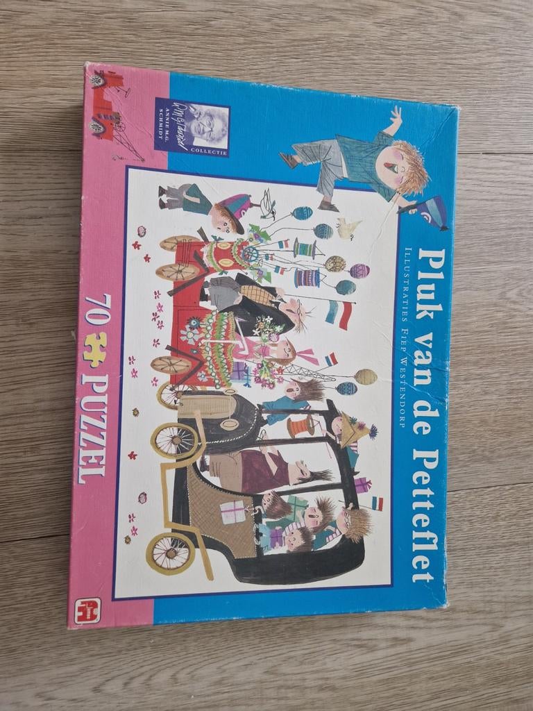Pluk van de pettenflet puzzel, Ophalen of Verzenden, Meer dan 50 stukjes, Gebruikt, 6 jaar of ouder