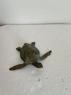 Prachtig bronzen zeeschildpad, Kunst & design brons turtle, Antiek en Kunst, Ophalen of Verzenden