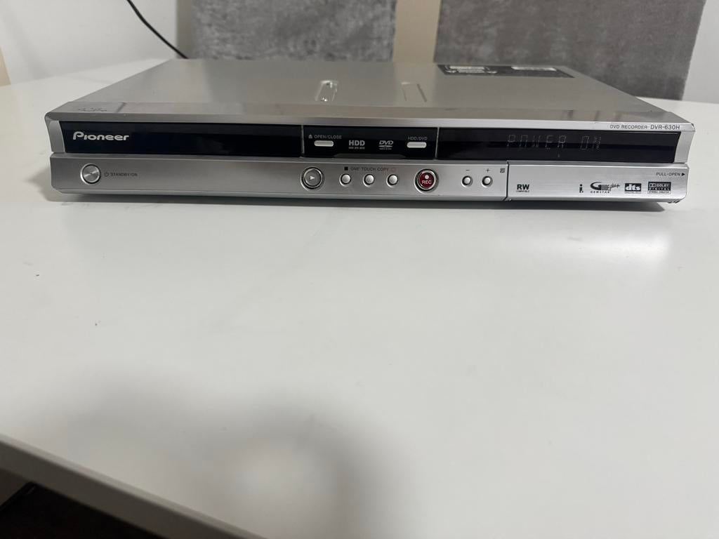 Pioneer DVR-630H DVD Recorder met Harddisk, Audio, Tv en Foto, Gebruikt, Met harddisk, Dvd-recorder, Ophalen of Verzenden