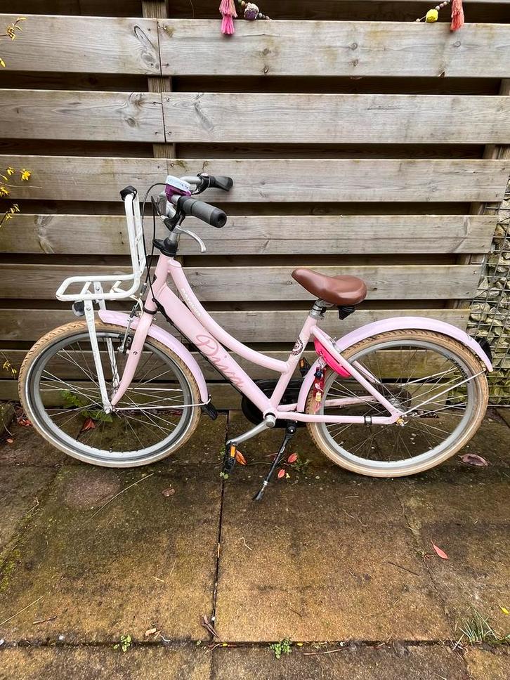 Batavus Diva 24 inch meisjesfiets, Fietsen en Brommers, Fietsen | Meisjes, Gebruikt, 24 inch, Versnellingen, Ophalen