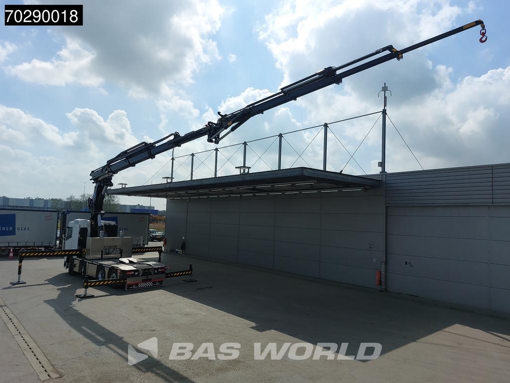 Volvo FH 500 8X2 NEW! HMF9520 K6 + JIB K6 Crane Kran Winch F, Automaat, Stof, Euro 6, Wit