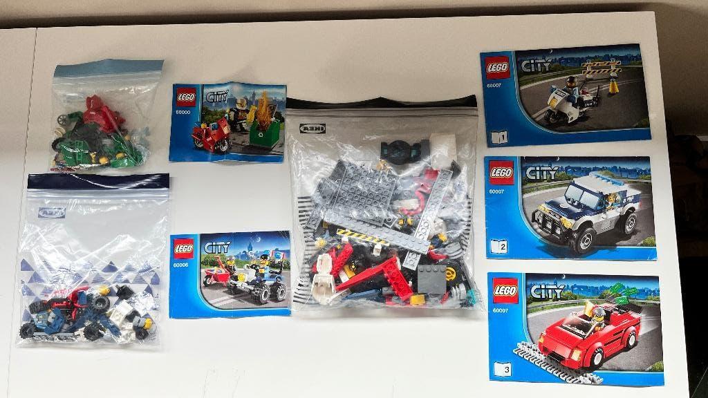 Lego City sets compleet., Ophalen of Verzenden, Gebruikt, Complete set, Lego