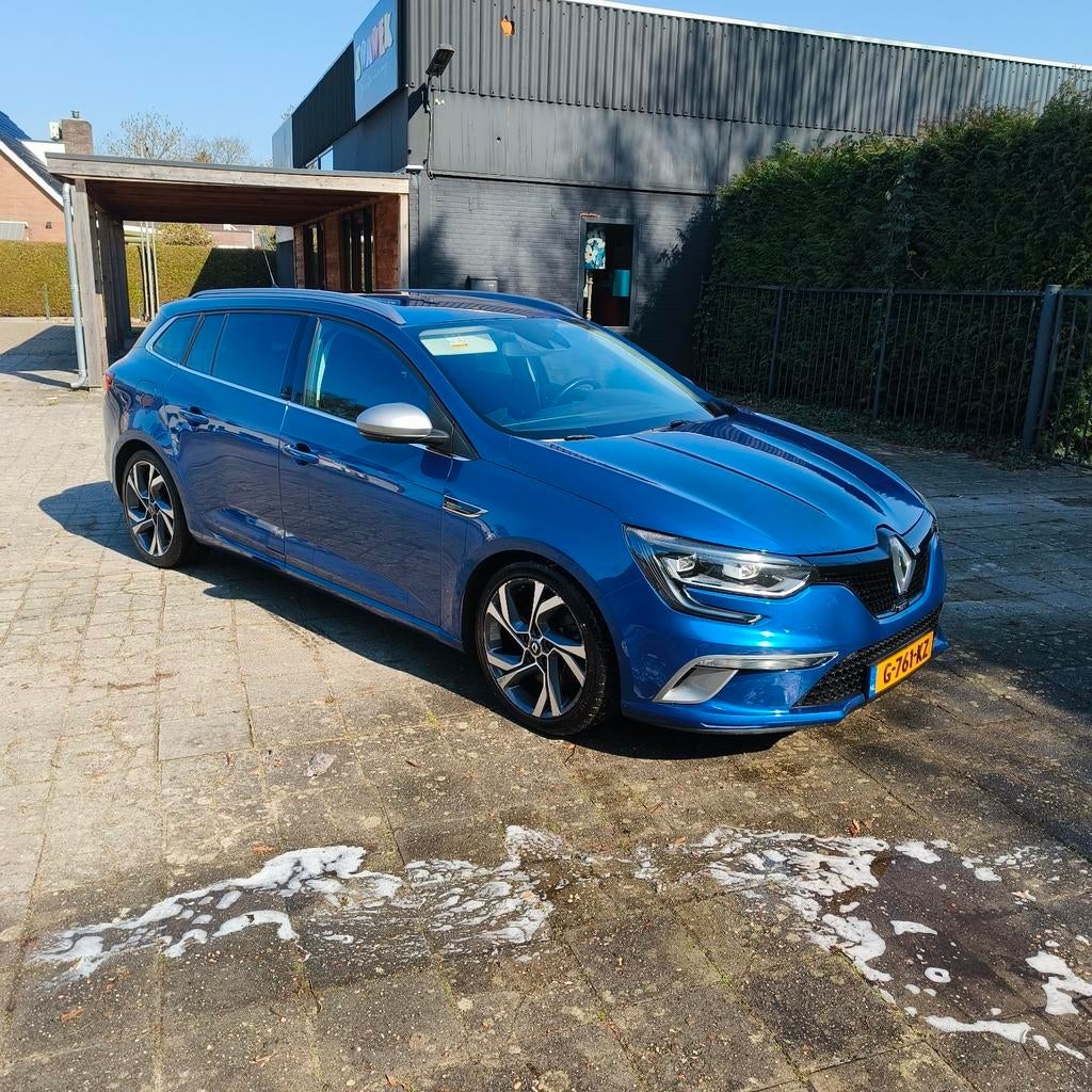 Megane GT 1.6 205EDC, Euro 5, Zwart, 4 cilinders, Alcantara