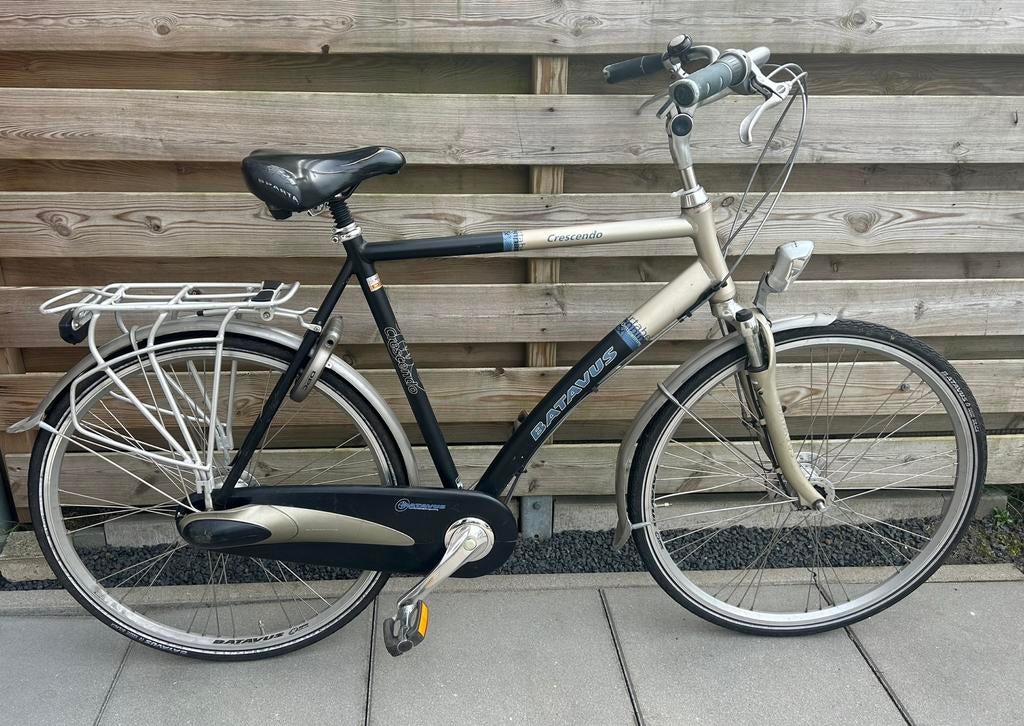 Batavus Crescendo herenfiets 28 inch, Ophalen, Gebruikt, Versnellingen, Batavus