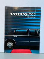 Volvo 760 Limousine folder uit 1986 . Nieuw., Ophalen of Verzenden, Nieuw, Volvo