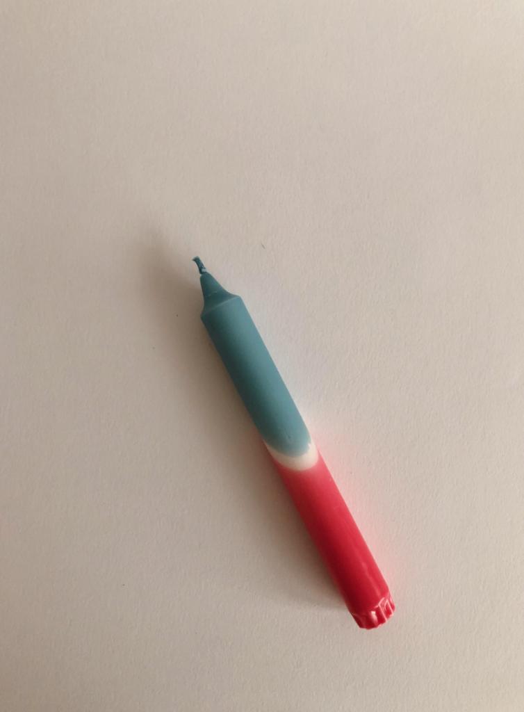 3X DINERKAARS DIP-DYE ROZE/BLAUW | BRANDED BY (NIEUW), Overige materialen, -, -, Nieuw