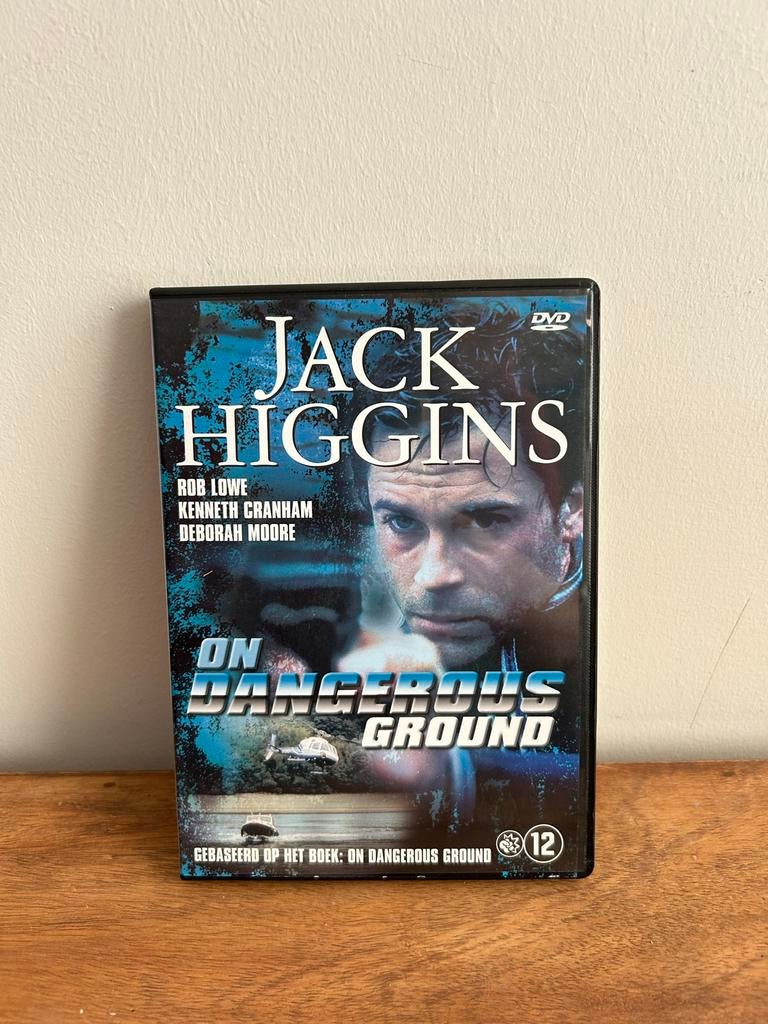 Jack Higgins - On Dangerous Ground DVD, Cd's en Dvd's, Dvd's | Actie, Zo goed als nieuw, Actiethriller, Vanaf 12 jaar, Ophalen of Verzenden