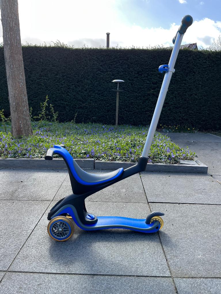 GLOBBER GO-UP Comfort – 3-in-1 driewieler, loopfiets en step, Fietsen en Brommers, Steps, Zo goed als nieuw, Gewone step, Ophalen of Verzenden