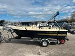 Seafinder 420 + Yamaha 25pk + trailer, Watersport en Boten, Vis- en Consoleboten, Ophalen, 10 tot 30 pk, Gebruikt, 3 tot 6 meter