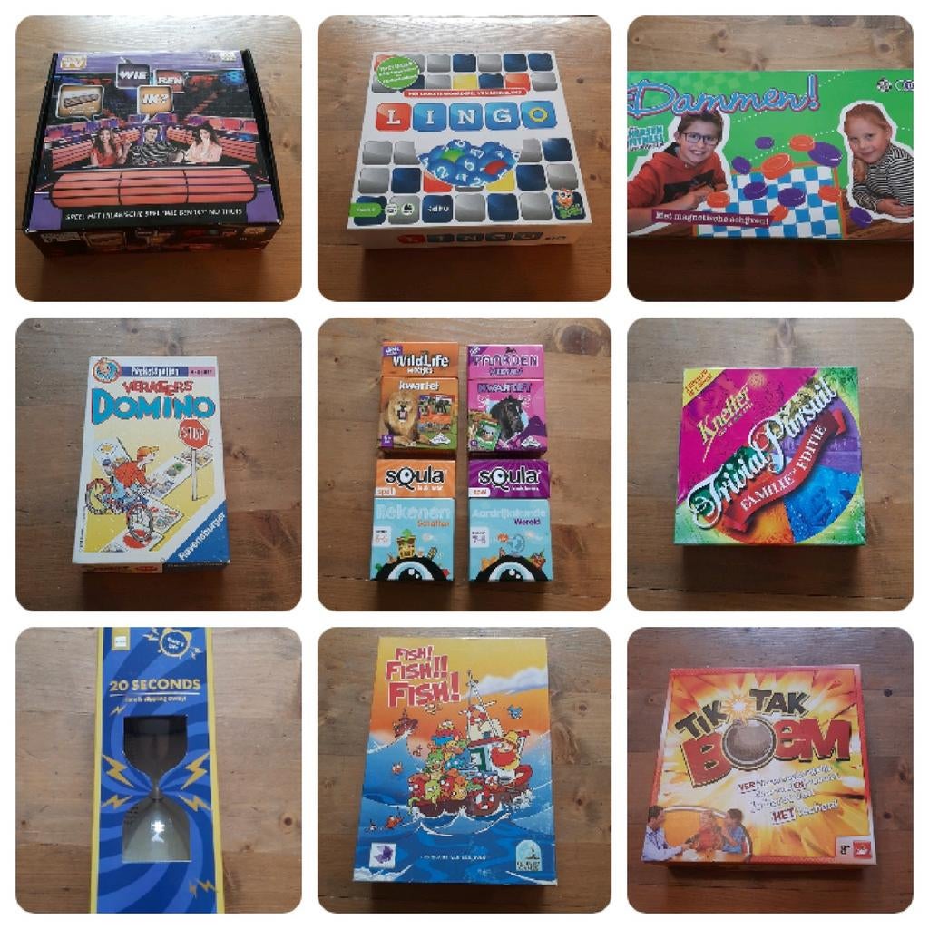 NIEUW en Z.G.A.N. Gezelschapsspellen, bordspel, kaartspel, Ophalen of Verzenden, Nieuw, Diverse uitgevers