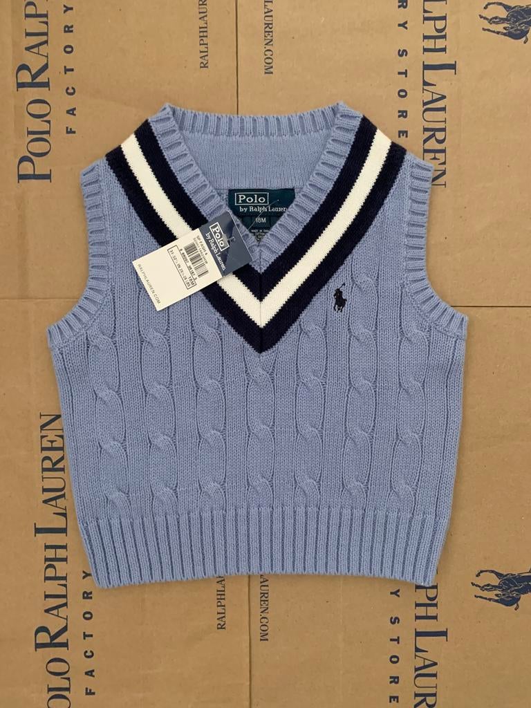 Polo Ralph Lauren cricket sweater vest, Kinderen en Baby's, Nieuw, Jongetje, Ralph Lauren, Truitje of Vestje