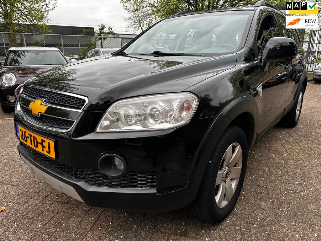 Chevrolet Captiva 2.4 Intro Edition 2WD,camera,Nap, Auto's, Voorwielaandrijving, 136 pk, Gebruikt, 4 cilinders