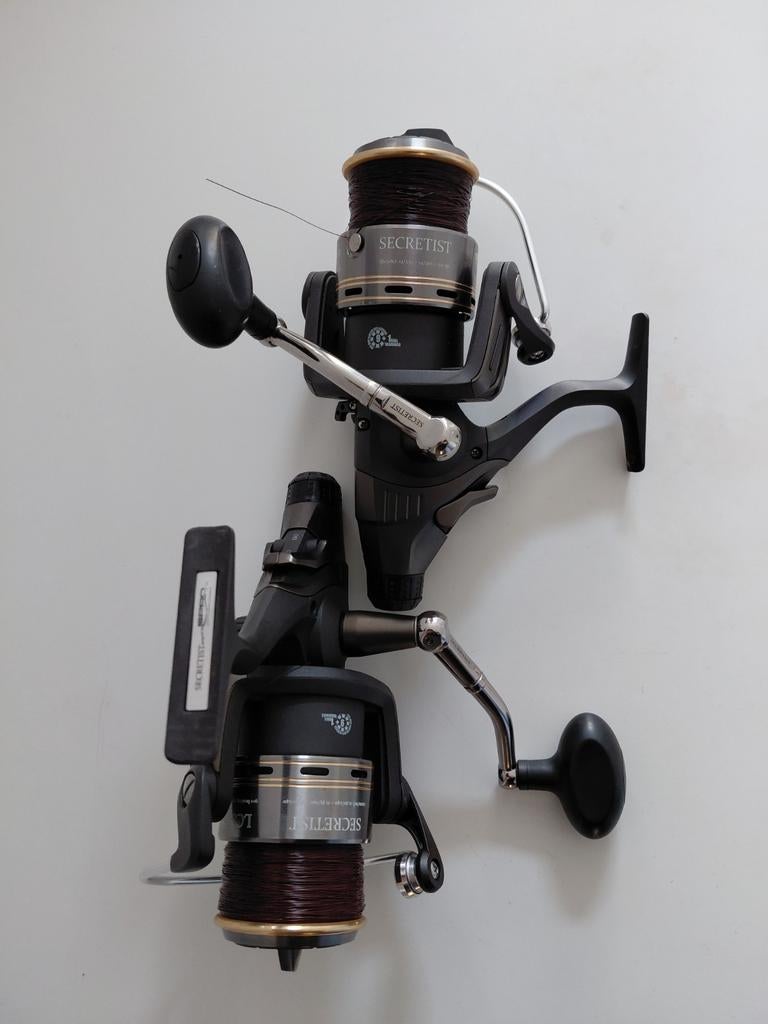 2 karpermolens met baitrunner SPRO, Ophalen of Verzenden, Gebruikt, Molen