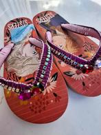 Teenslippers maat 29 Frozen Sisters met glimmende steentjes, Verzenden