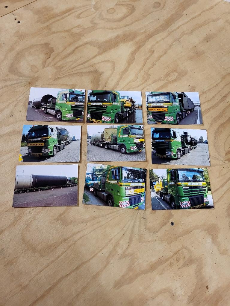 9x foto's Daf XF95 Dabekausen zwaartransport Beek Limburg, Ophalen of Verzenden, Zo goed als nieuw