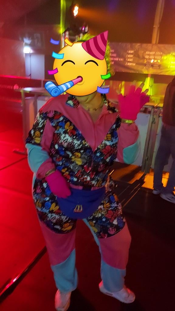 Skipak verkleed, Kleding | Dames, Carnavalskleding en Feestkleding, Ophalen of Verzenden, Zo goed als nieuw, Carnaval