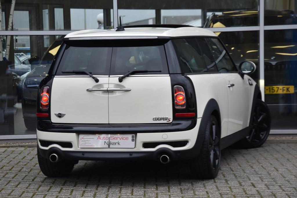 Mini Mini Clubman 1.6 Cooper S Chili Aut. Leder Pano. dak Na, Auto's, Clubman, 4 cilinders, 4 stoelen, Leder