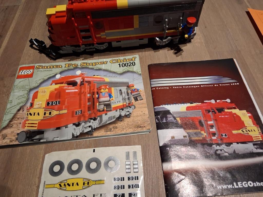 Lego Santa Fe Super Chief 10020, Ophalen of Verzenden