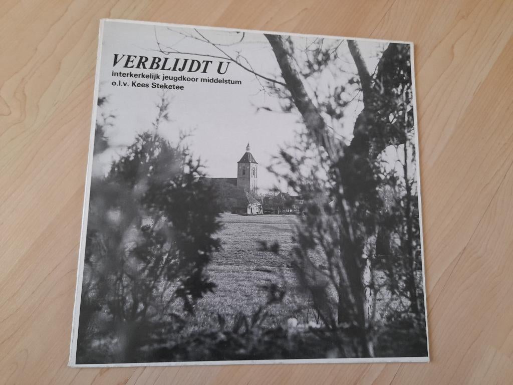 LP VERBLIJDT U INTERKERKELIJK JEUGDKOOR MIDDELSTUM, Ophalen of Verzenden, Gebruikt, 12 inch