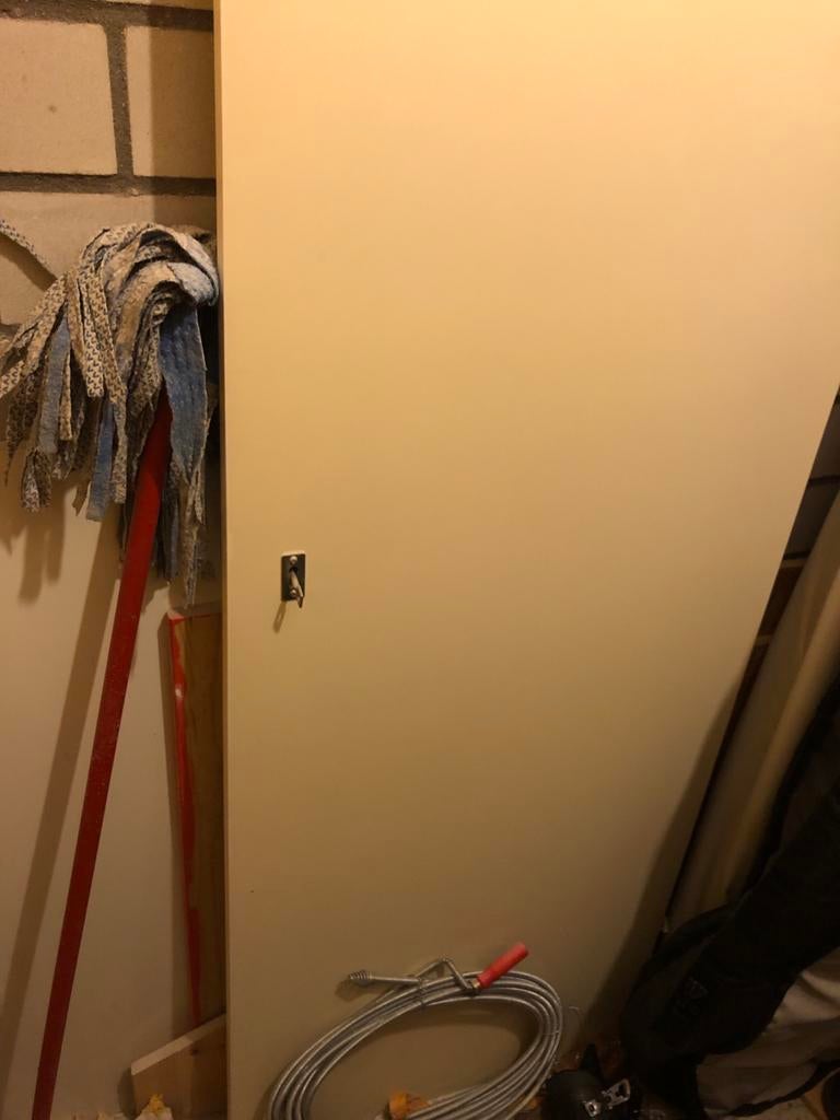 Kastdeur met sleutel - 200x65x4cm, Ophalen, Gebruikt