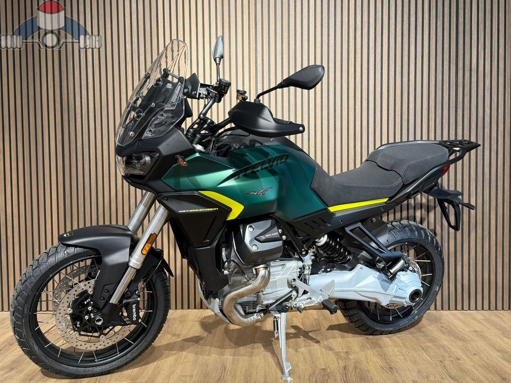 Moto Guzzi Stelvio V100 Hiking Green, 2 cilinders, Motorrijbewijs A, Bedrijf, Onbekend
