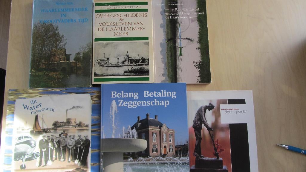 Haarlemmermeer 6 boeken, Ophalen of Verzenden, Gelezen