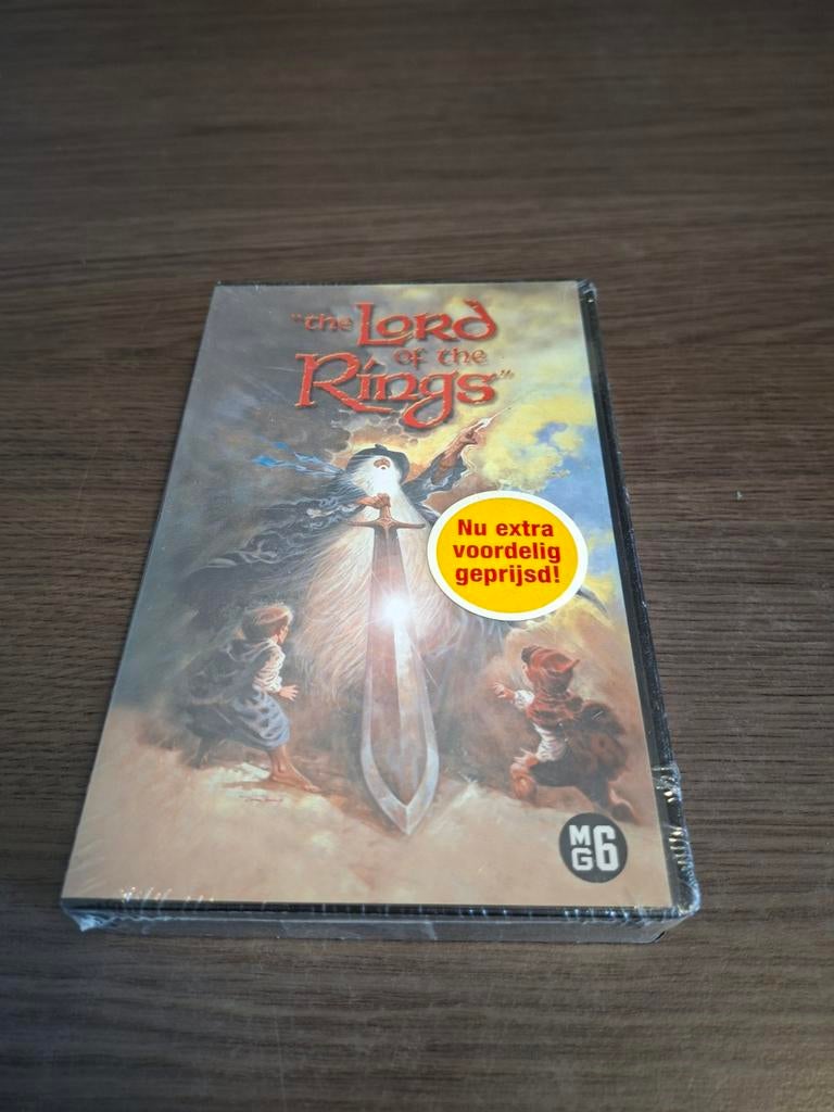 The Lord of the Rings 1978 VHS nieuw, Vanaf 12 jaar, Ophalen of Verzenden, Zo goed als nieuw, Science Fiction en Fantasy