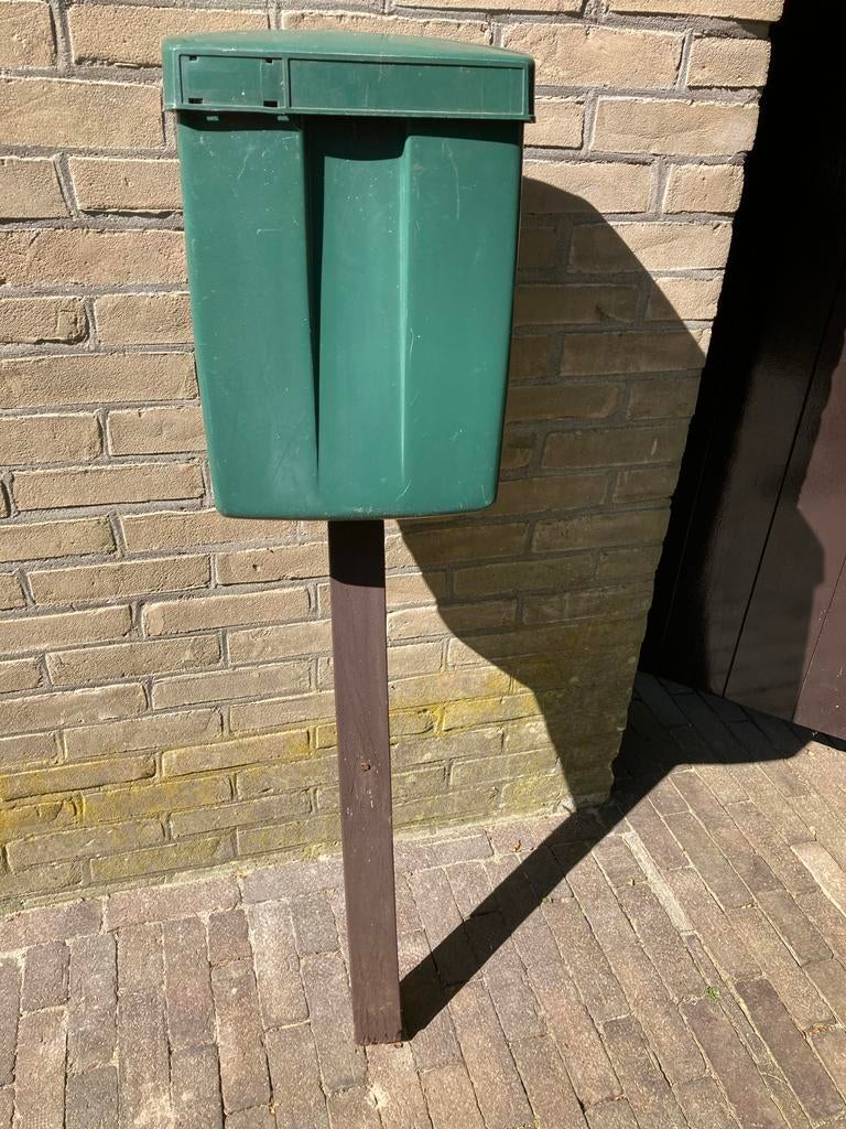 Originele PTT brievenbus, Ophalen of Verzenden, Gebruikt, Kunststof, Staande brievenbus